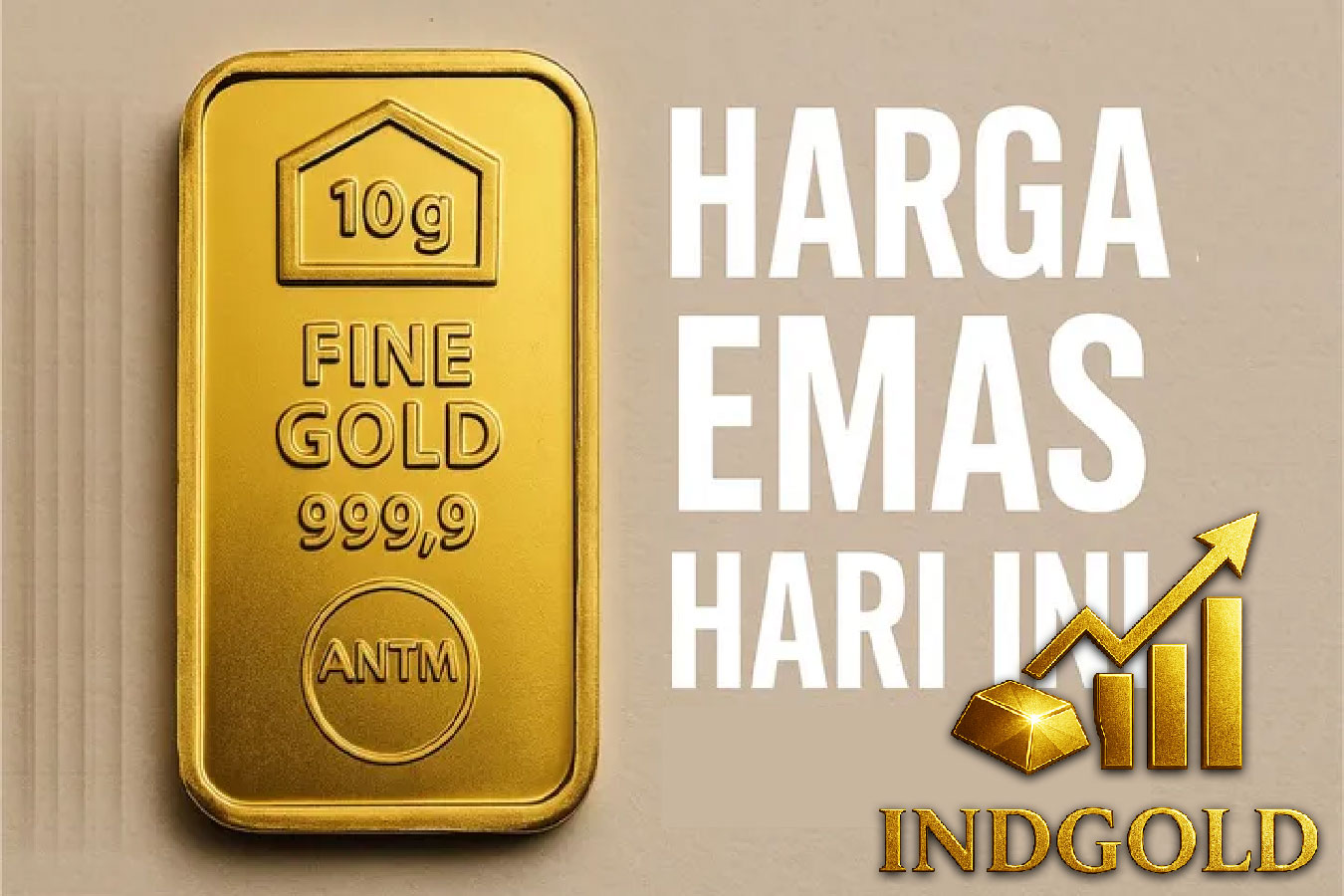 Harga Emas Antam Hari Ini Turun Rp 9.000, Simak Rinciannya dari 0,5 Gram hingga 1 Kg!