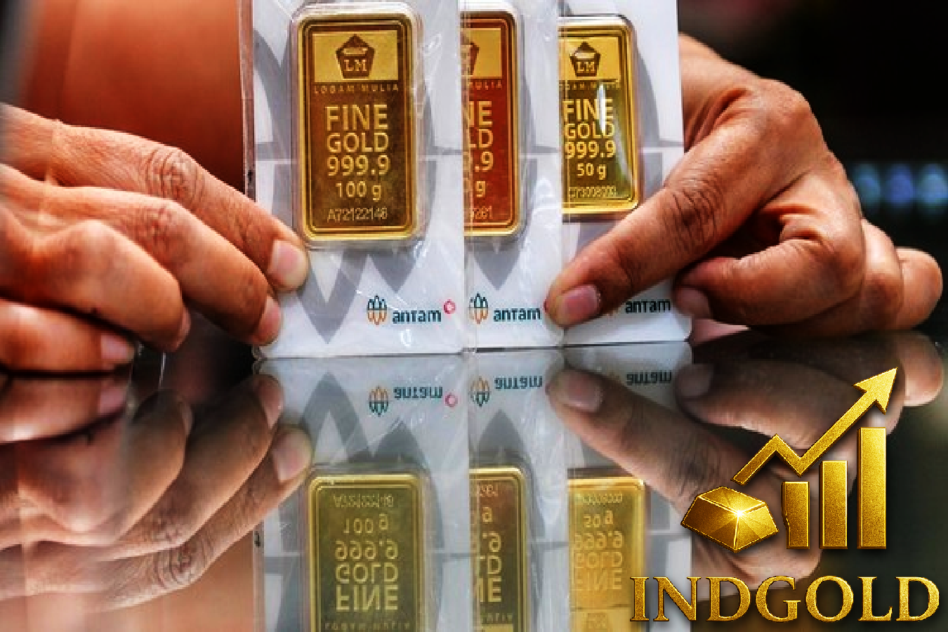 Harga Emas Antam Melejit! Naik Rp17.000 dalam Sehari